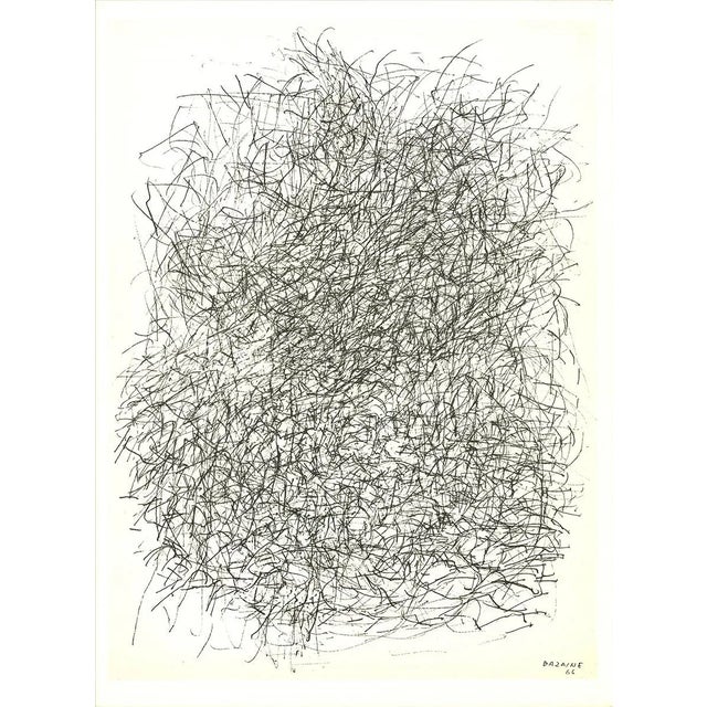 Jean Rene Bazaine Composition IV, 1968 For Sale