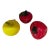 Murano Handblown Fruits, Set/3 For Sale