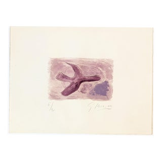 Georges Braque, The Purple Bird, 1960, Lithograph For Sale