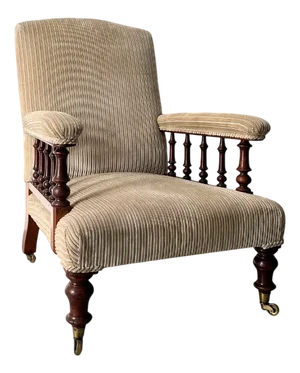 Antique Lounge Chair, 1890s