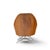 Milo Baughman for Thayer Coggin Mid Century Walnut and Chrome Tufted Lounge Chair and Ottoman For Sale In Chicago - Image 6 of 9