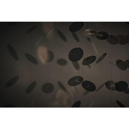 Metal Julio Le Parc, Continuous Mobile Light Kinetic Artwork, 1960s, Metal & Steel For Sale - Image 7 of 14