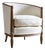 Art Deco Lounge Chair in limed Oak, France, around 1920 For Sale