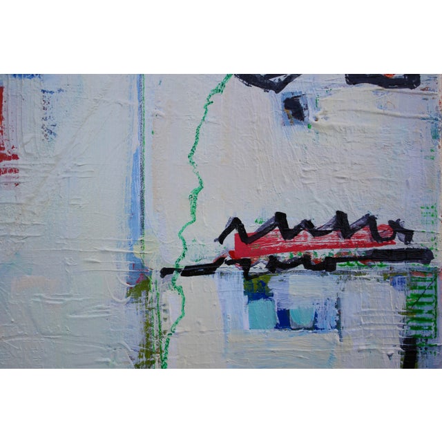 2020s Modern Mixed Media Abstract Original For Sale - Image 5 of 7