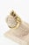 Vintage 18k Gold Italian Sculptural Bamboo Design Elongated Ring, Size 6.5 For Sale - Image 12 of 12