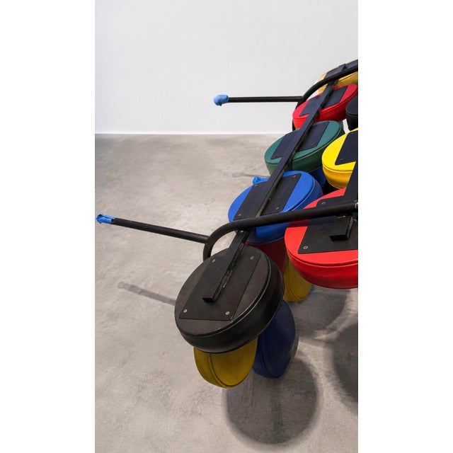1990s Marshmallow Bench by Georges Nelsons for Vitra, 1999 For Sale - Image 5 of 8