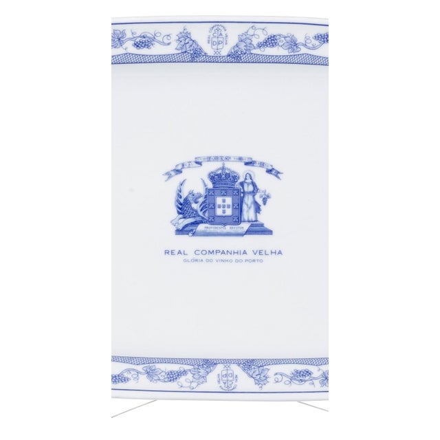 Ceramic Porcelain Royal Old Company Serving Dish from Vista Alegre For Sale - Image 7 of 8