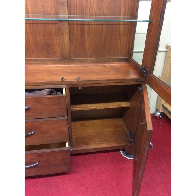 Vintage China Cabinet, Ethan Allen Furniture For Sale - Image 6 of 8