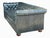 1960s Distressed Olive Green Chesterfield Leather Sofa With Tufted Back & Bun Feet For Sale - Image 9 of 11