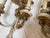 Early 20th C. Hand Carved Continental Parcel Gilt Eagle Motif Wall Sconces - A Pair For Sale - Image 9 of 11