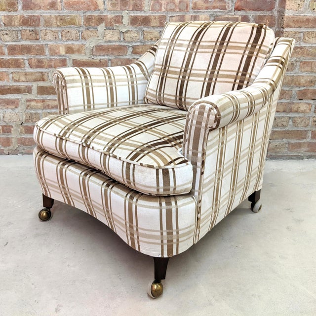 1970s Drexel Heritage Velvet Club Chairs a Pair Chairish