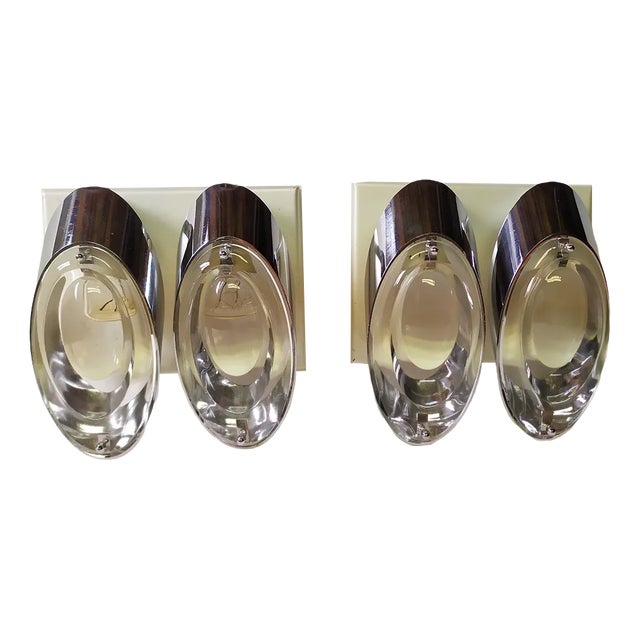 Sconces by Oscar Torlasco for Stilkronen, 1970s, Set of 2 For Sale