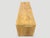 Andrianna Shamaris Natural Teak Wood Wave Bench For Sale - Image 18 of 18