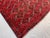 Red Vintage Afghan Bashiri Turkmen Ikat-Lattice Rug - 7'0" X 4'2" For Sale - Image 8 of 14