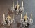 18thc British George III Museum Quality Cut Glass / Ormolu Wall Sconces - Set of 3 For Sale - Image 17 of 18
