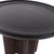 Brown Rounded Bollack Tray Side Table For Sale - Image 8 of 11