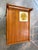Mid-Century Modern Vintage Mid-Century Danish Modern Teak 3-Tier Bar Cart With Flower Tile Inset by Brdr. Furbo For Sale - Image 3 of 7