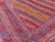 Textile Multicolor Mushwani Hand-Woven Kilim Rug - 7'1" X 9'2" For Sale - Image 7 of 10