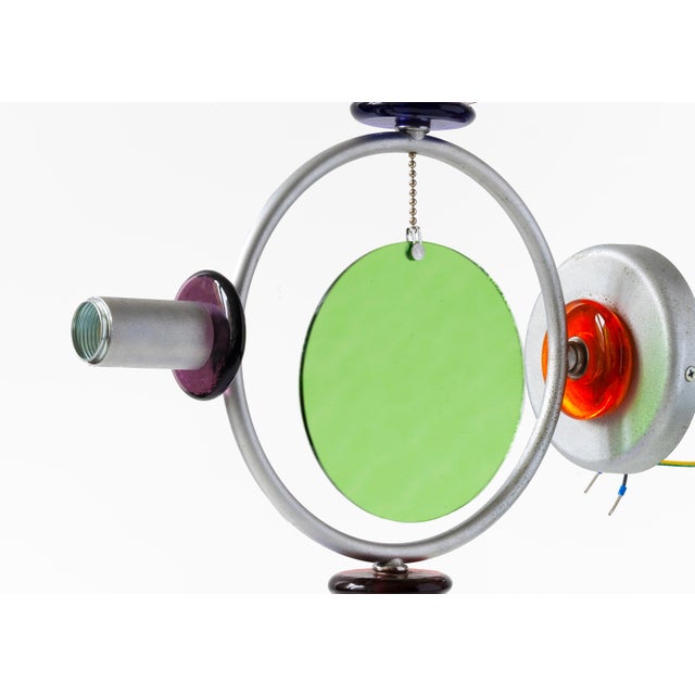 Italian Glass Wall Lamp by Andrea Anastasio For Sale - Image 5 of 8