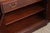 Wood Ethan Allen Mahogany Breakfront China Cabinet For Sale - Image 7 of 18