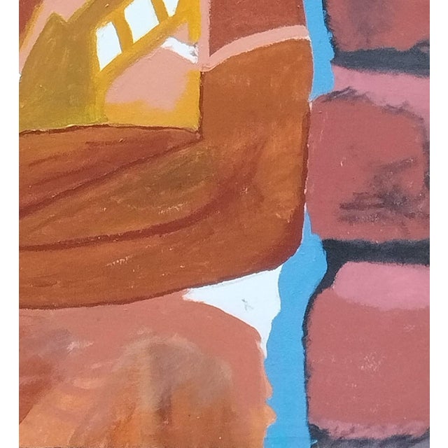 The painting depicts a boy with their arms crossed, which is a pose often associated with strength, confidence, and...