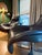 Metal Pair of "Mart" Leather Lounge Chairs Attributed to Antonio Citterio for B&b Italia For Sale - Image 7 of 18