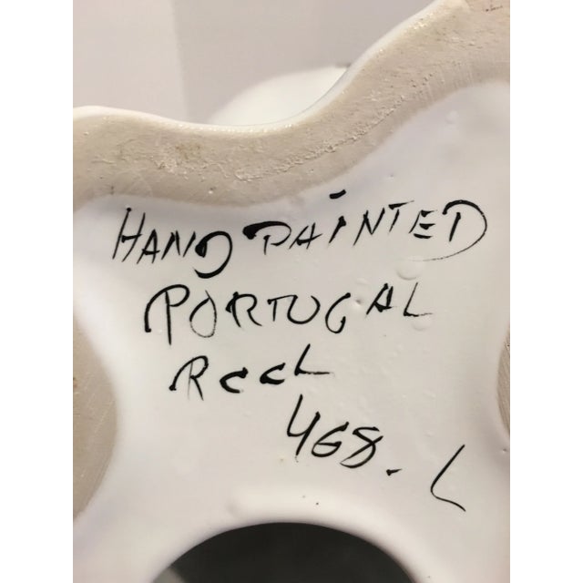 Ceramic Vintage Hand Painted Dogs - a Pair For Sale - Image 7 of 9