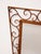 Art Deco Wrought Iron Wall Mirror, Belgium, 1930 For Sale - Image 6 of 9