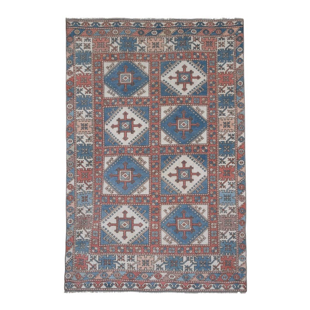 Vintage Turkish Oushak Rug 4'10" X 6'12" For Sale - Image 12 of 12