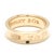 1997 Tiffany & Co Band Thick Ring, 18k Yellow Gold, Ring Size 6 For Sale In Greensboro - Image 6 of 7