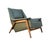 A Vintage Lounge Chair Attributed to Folke Ohlsson for Dux. Unmarked. Chair will require complete reupholstery as well as...
