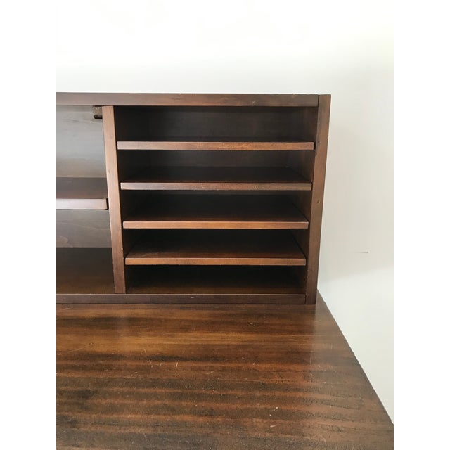 Pottery Barn Printers Writing Desk With Drawer and Letter File For Sale In Miami - Image 6 of 12