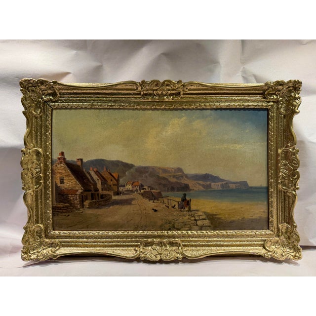 Thomas Pyne, 19th Century English Coastal Landscape Painting For Sale - Image 11 of 11