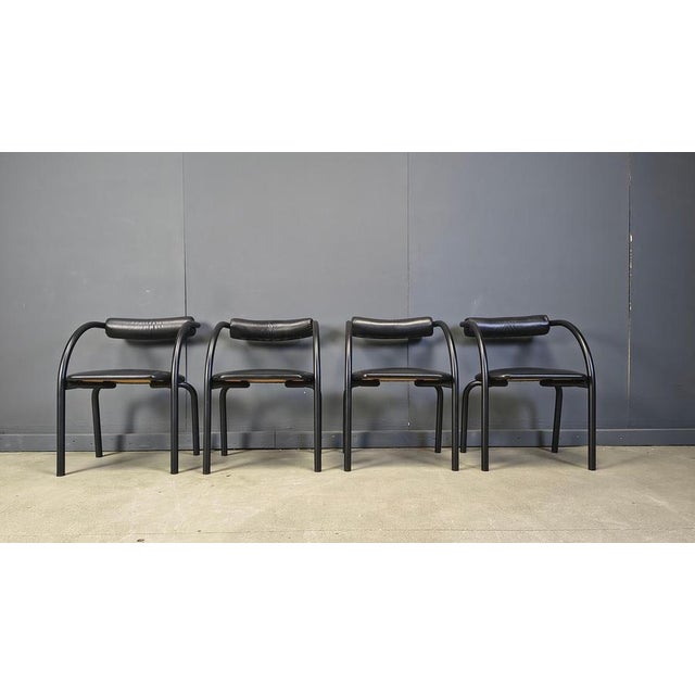 Postmodern Dining Chairs, 1980s, Set of 4 For Sale - Image 10 of 14