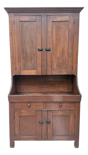 Antique 19th Century Dry Sink Hutch