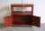 Versatile Hardwood Chinese Buffet with Tray & Wheels For Sale - Image 11 of 12