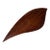 Vintage Haitian Mahogany Sculptural Tray, Organic Leaf Design, 1970s For Sale