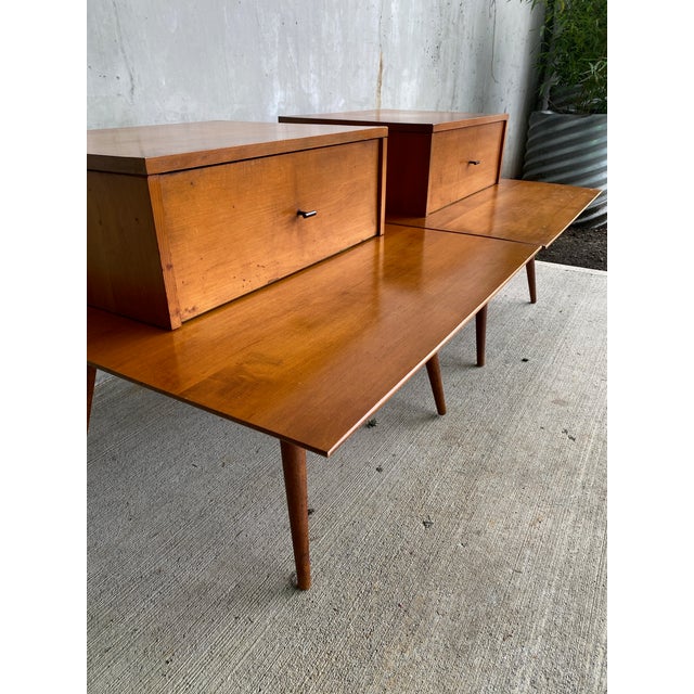 Paul McCobb Paul McCobb Planner Group Maple Low Table With Modular Drawer Top For Sale - Image 4 of 12