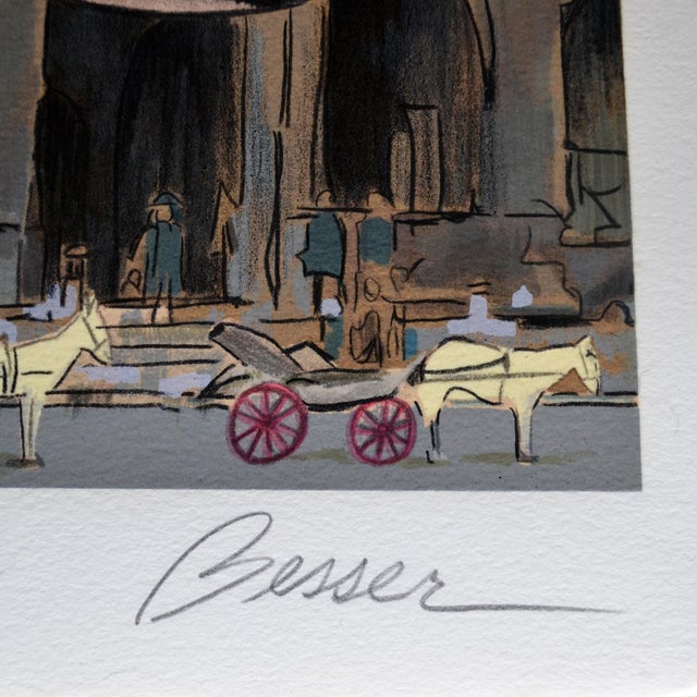 "Rome" is a limited edition serigraph, hand signed in pencil and numbered 223/395 by the artist. The print features a...