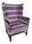 Newly Reupholsterd Wing Back Chair For Sale