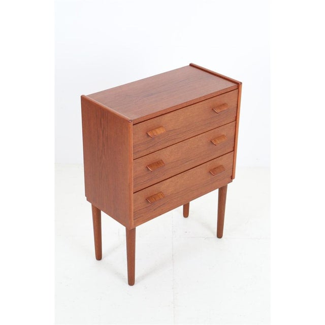Danish Teak Chest of Drawers by Carl Aage Skov for Munch Møbler, 1960s For Sale - Image 6 of 18