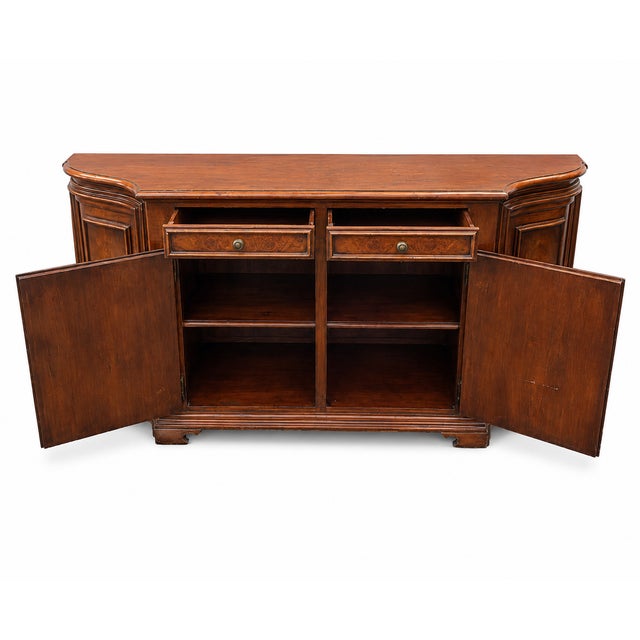 Vintage French Provincial 4-Door Sideboard, 1940s For Sale - Image 6 of 15
