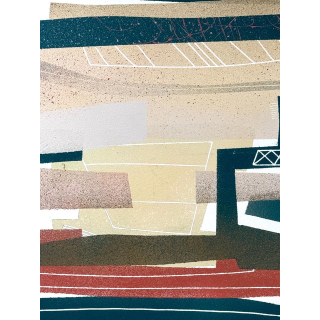 Black Monumental American Post Modern Abstract Oil On Canvas by Patrick McCarthy For Sale - Image 8 of 10