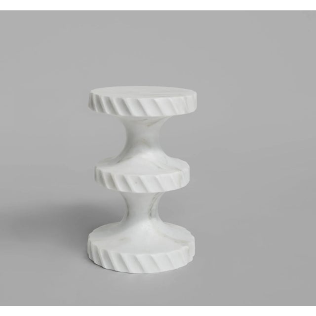 Early 21st Century Achromia Bishopos Stool by India Mahdavi For Sale - Image 5 of 5