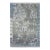 Rug & Kilim’s Distressed Contemporary Floral Rug, in Gray & Blue Hues For Sale