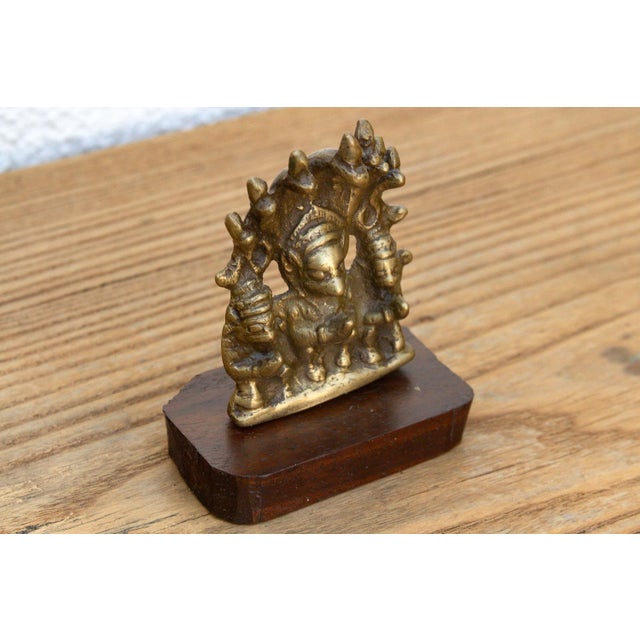 Indian Ancestral Miniature Naga Guardian Artifact For Sale - Image 3 of 8