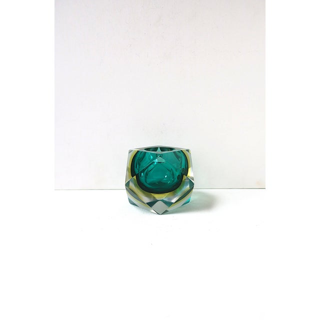Mid-Century Modern Flavio Poli Italian Murano Art Glass Vessel Vase, Circa Mid-20th Century, Italy For Sale - Image 3 of 11