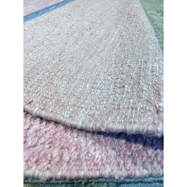 Modern Hard to Find Color Handmade Wool For Sale - Image 3 of 9