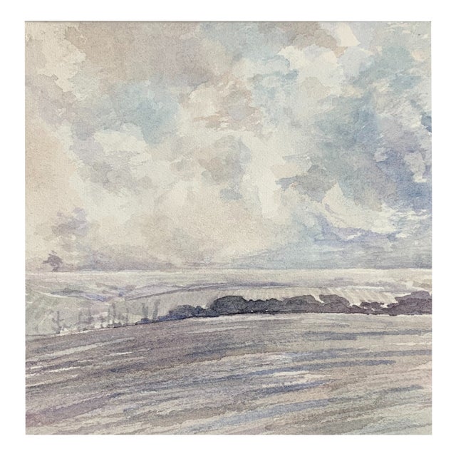 Agnieszka Staak-Janczarska, Winter Landscape, Watercolour, 2017 For Sale