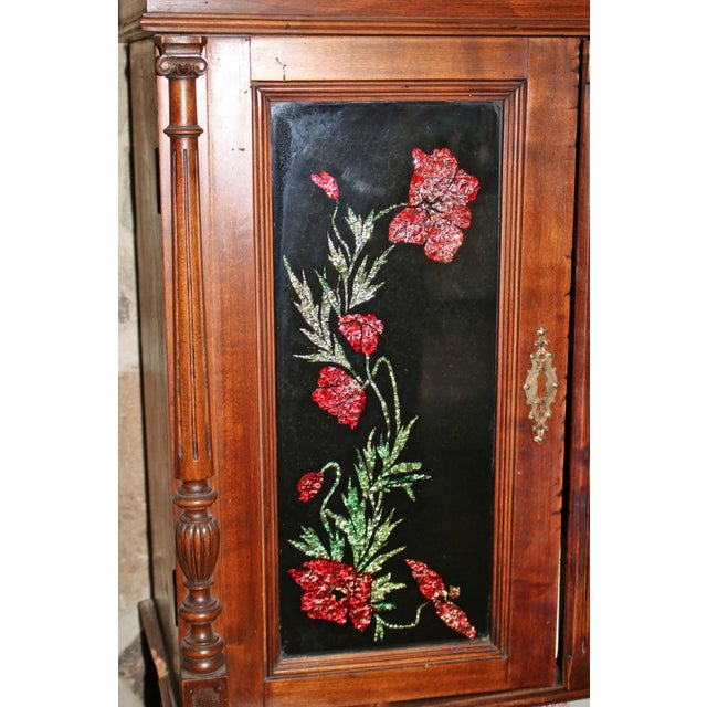 Wood Victorian Apothecary Cabinet, 1883 For Sale - Image 7 of 7